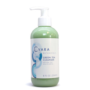 Green Tea Gel Cleanser 8oz with aloe, kiwi, olive & rosehips